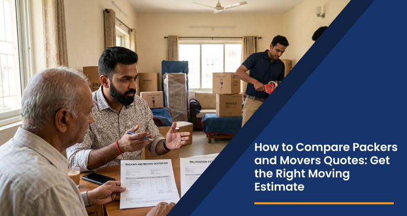 How to Compare Packers and Movers Quotes: Get the Right Moving Estimate