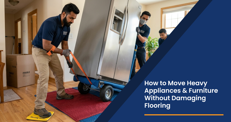 How to Move Heavy Appliances & Furniture Without Damaging Flooring